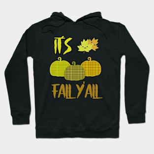 FALL Y'All Fall Season Design Hoodie